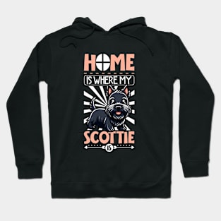 Home is with my Scottish Terrier Hoodie